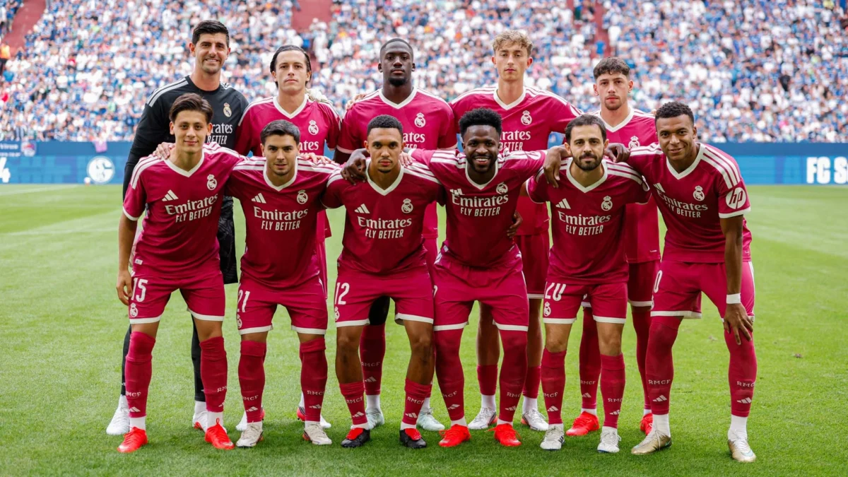 Alineación titular del Real Madrid frente al Schalke 04