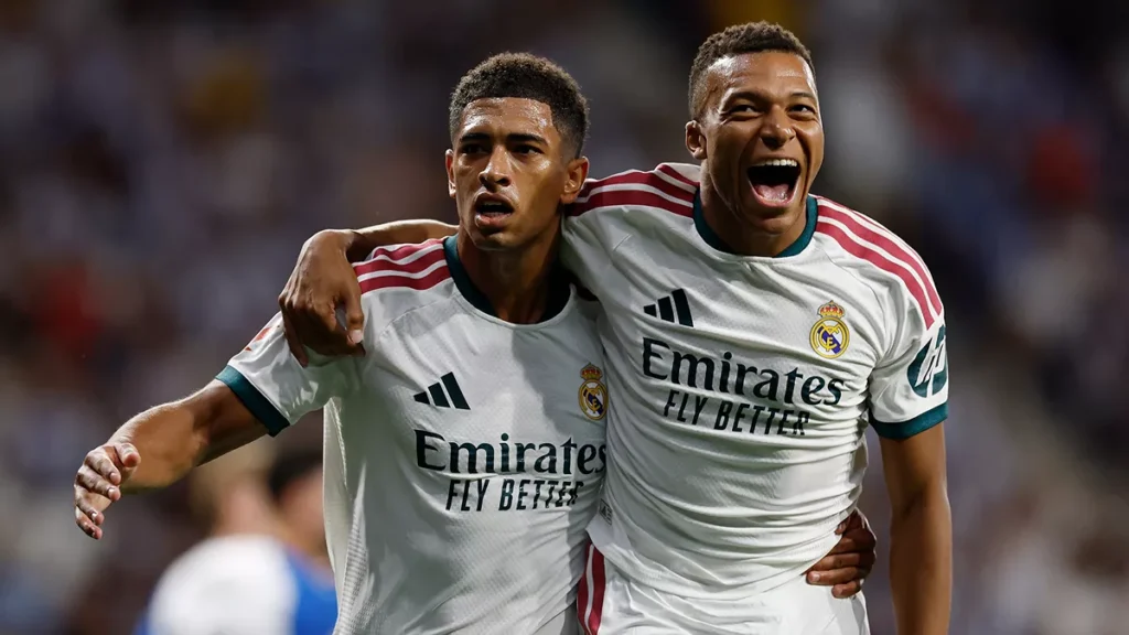 Otra vez a remolque y otra vez remontada: el Real Madrid sobrevive al Espanyol en el debut de Mourinho
