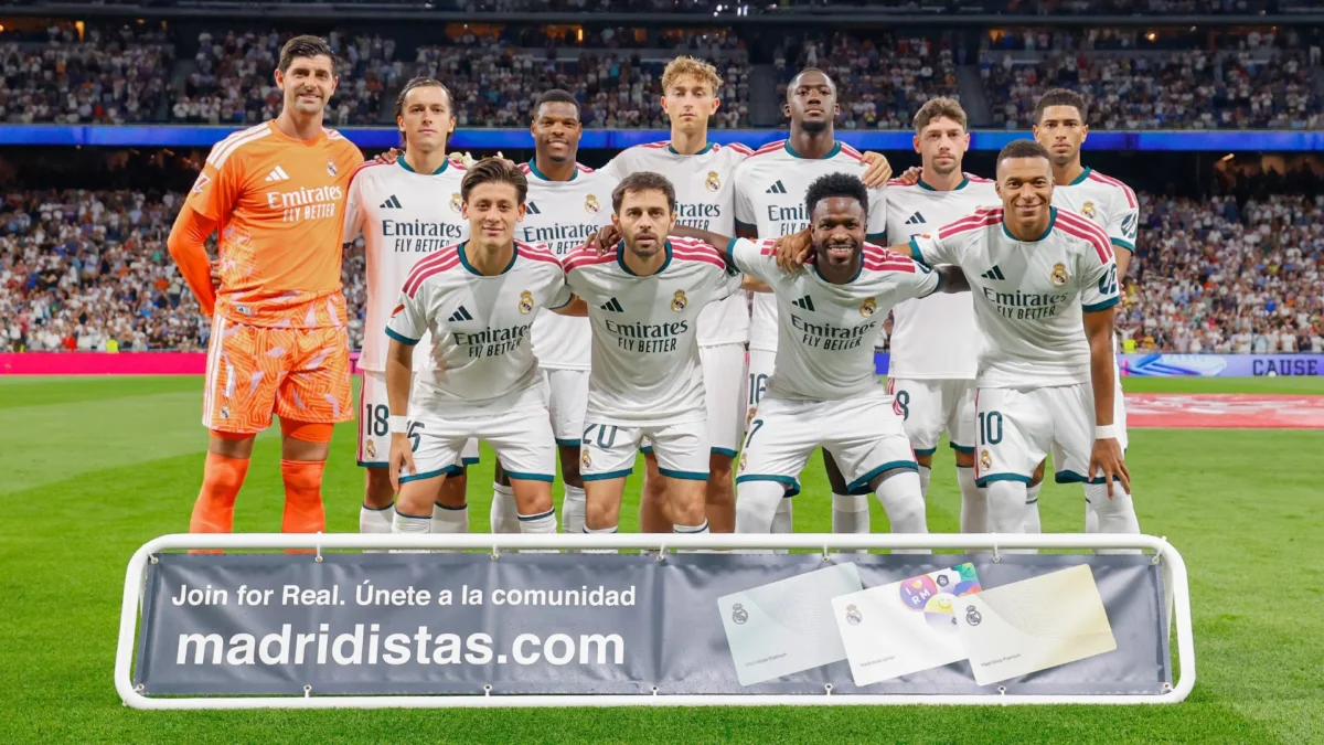 Alineación Real Madrid frente a la Real Sociedad