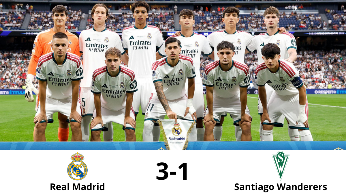 Fran Santamaría se viste de héroe para darle la Copa Intercontinental sub-20 al Real Madrid
