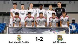 La alineación del Real Madrid Castilla