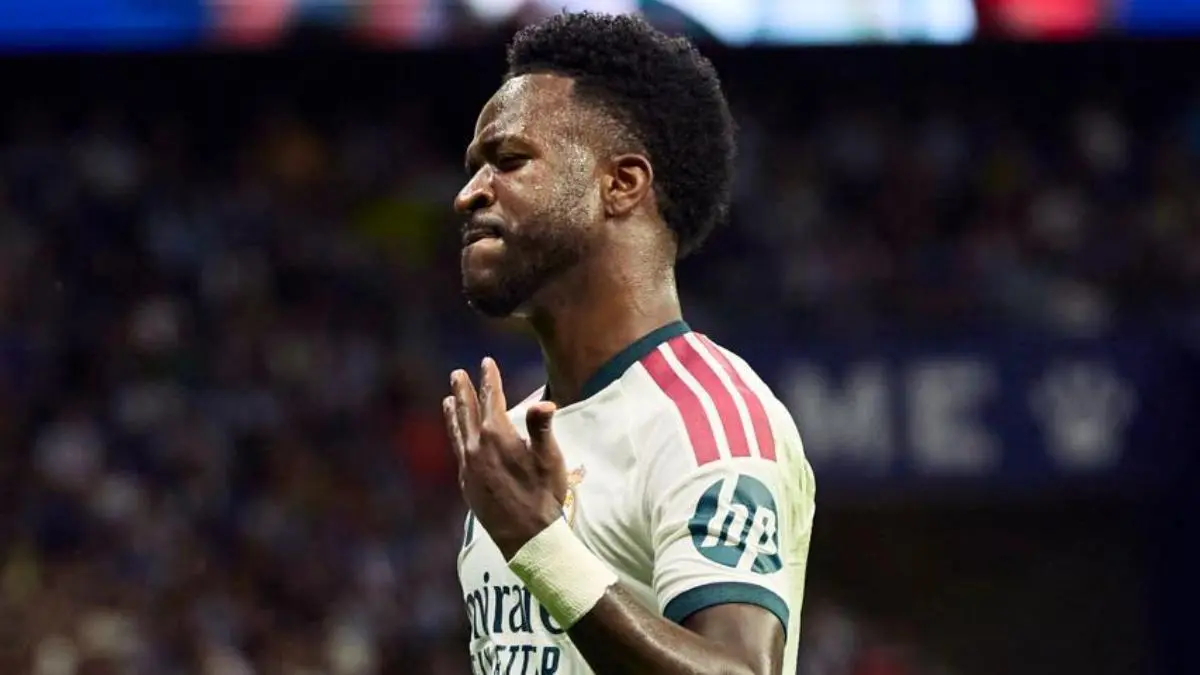 Vinicius, un problema candente en el Real Madrid: la estadística que acentúa el mal momento del brasileño