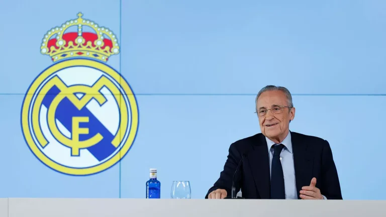Florentino Pérez, presidente del Real Madrid