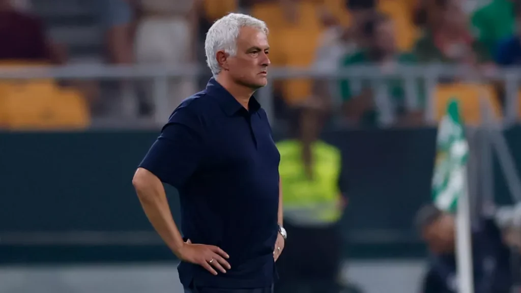 Jose Mourinho, durante el Real Betis 1-0 Real Madrid