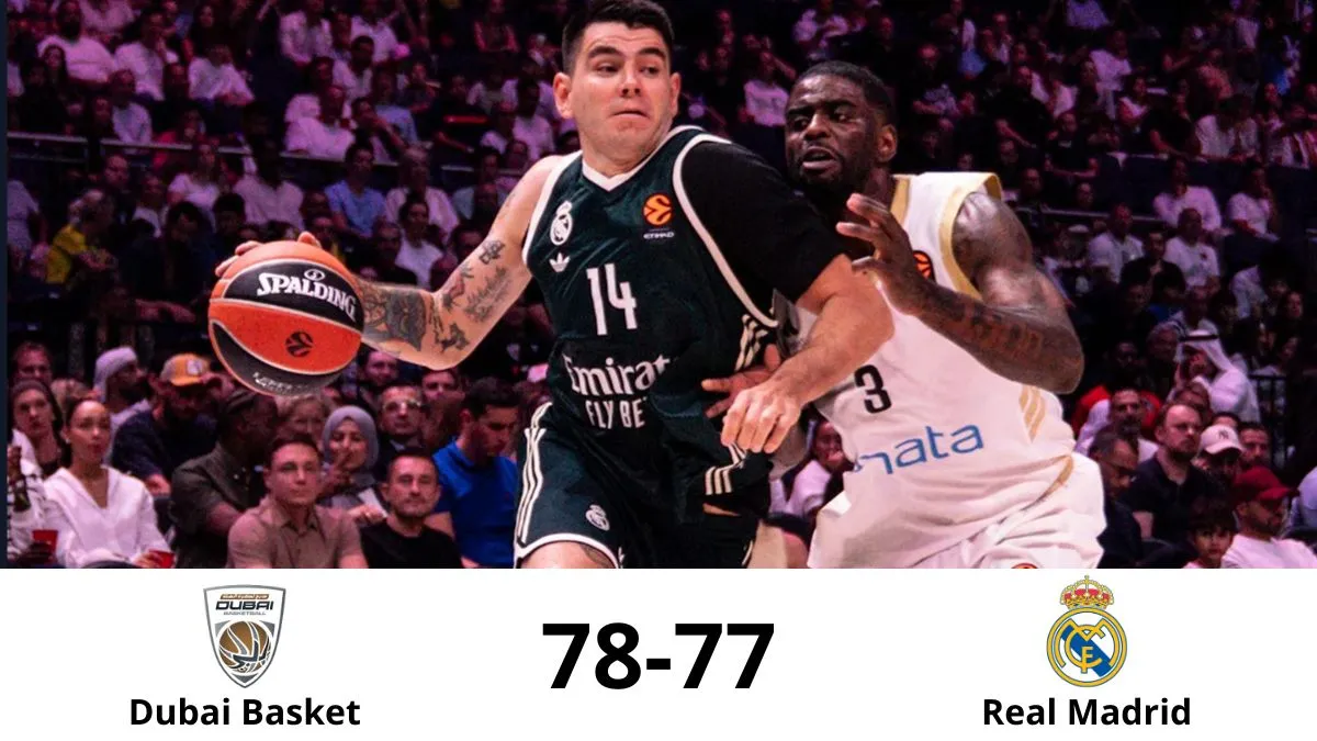 Al Real Madrid se le atraganta Dubai en el debut de Euroliga