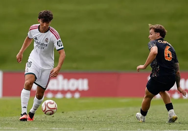 Sergio Martínez debuta con el Real Madrid Castilla: madurez y calidad ante los ojos de Mourinho