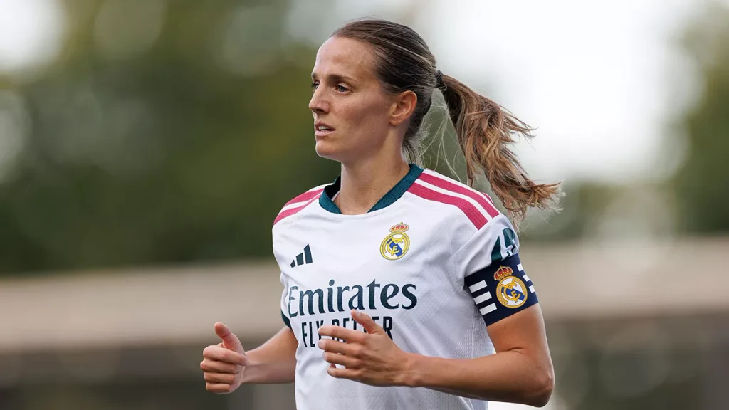 Toletti durante un partido con el Real Madrid. Fuente: Realmadrid.com