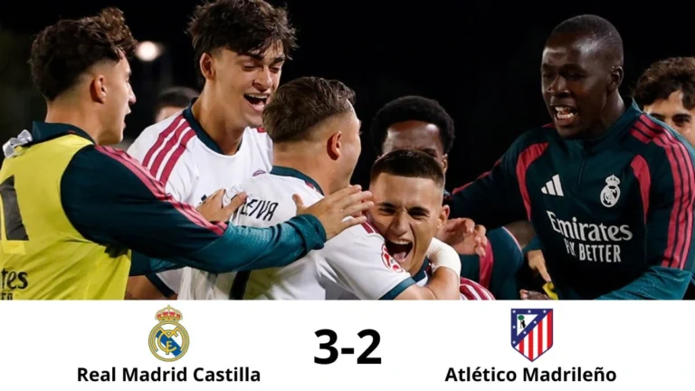 Real Madrid Castilla - Atlético Madrileño