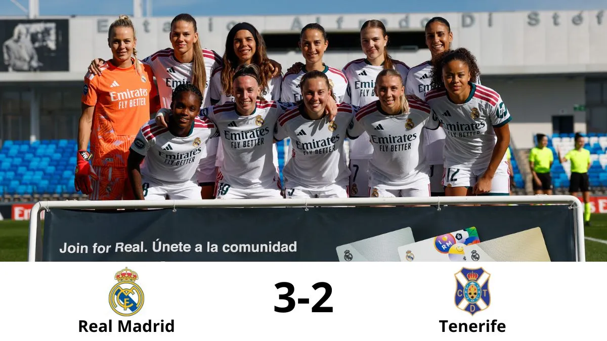 La alineación del Real Madrid femenino
