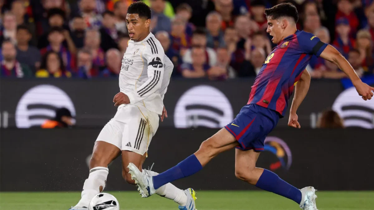 Jude Bellingham en un FC Barcelona - Real Madrid