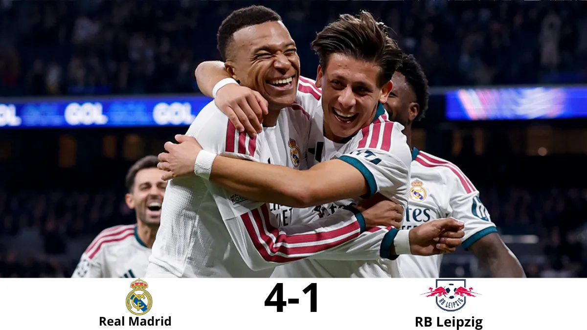 Lanzados al clásico y líderes en Champions: la crónica del Real Madrid - RB Leipzig