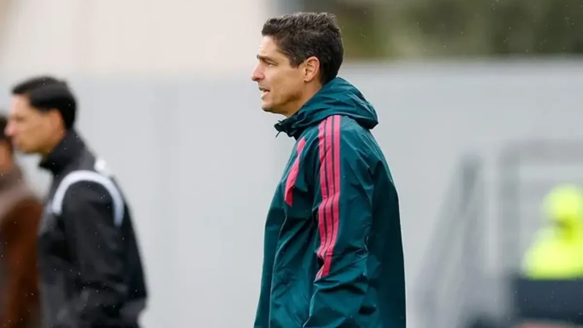 Julían López de Lerma, entrenador del Real Madrid Castilla