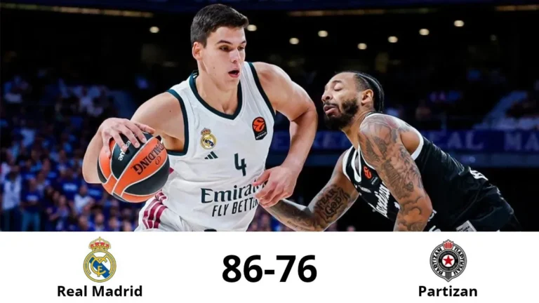 El Real Madrid estrena el Movistar Arena en Euroliga con una sólida victoria ante Partizan