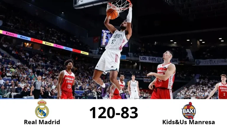 Procida y Sarr se lucen en la abultada victoria del Real Madrid ante Manresa