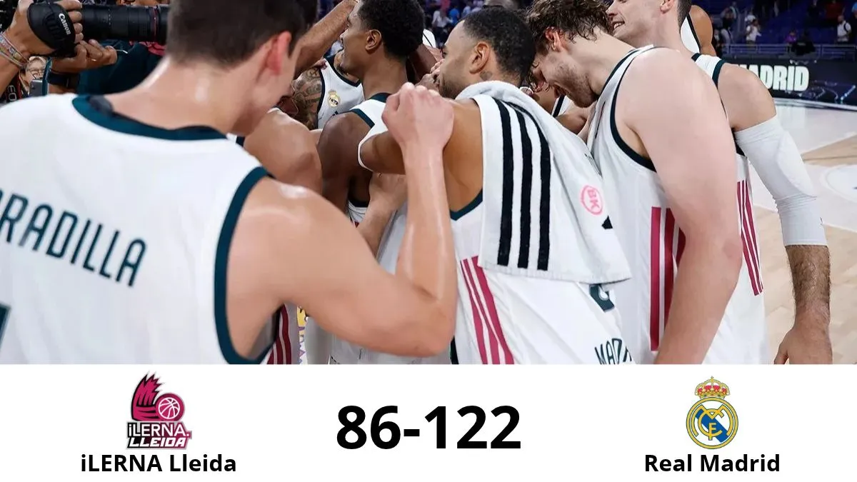 Espectáculo anotador en otra victoria contundente del Real Madrid